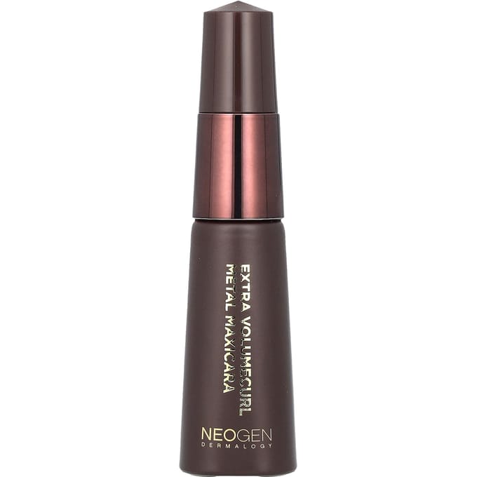 Neogen, Extra Volume Krul Metaal Maxicara Navulling, 02 Bruin, 4 ml (0,13 fl oz) black