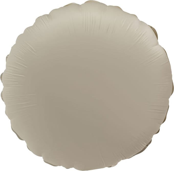 Folat - Folieballon Rond Creamy Latte - 45 cm