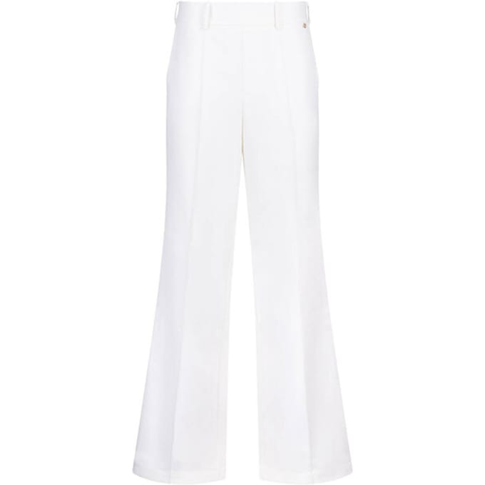 NUKUS Jill Pants Broeken Dames - Wit - Maat S