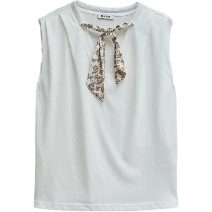 T-shirt met sjaal dames Salsa Jeans