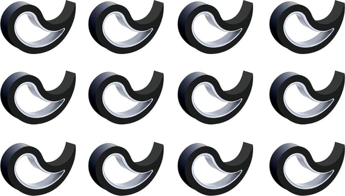 Set van 12 Deur- en Raamstoppers met Diverse Variaties voor Veilige Toepassing