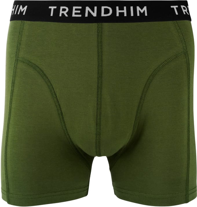 FlexFeel | Olijfgroene Katoenen Boxershort