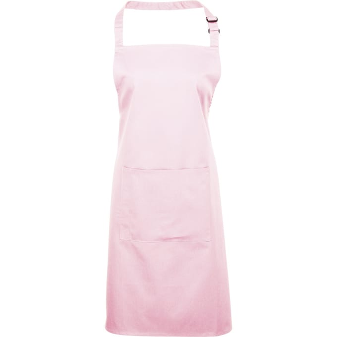 Premier Dames/Dames Kleuren Bipschort Met Zak / Werkkleding (Roze)