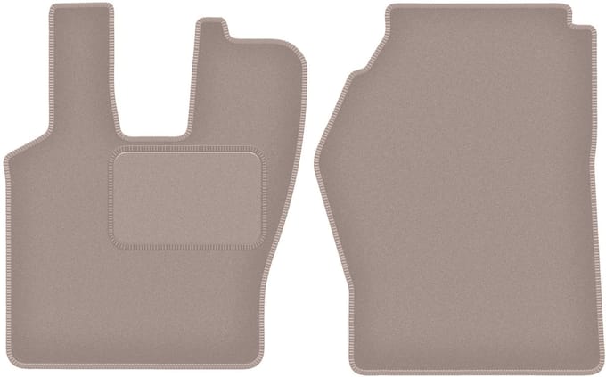Beige veloursmatten voor: Scania R en G vrachtwagen (2004-2017)