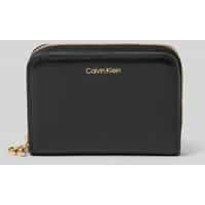 Portemonnee Calvin Klein Jeans CK PULLER MEDIUM FLAP ZIP AROUND LV04F1075G
