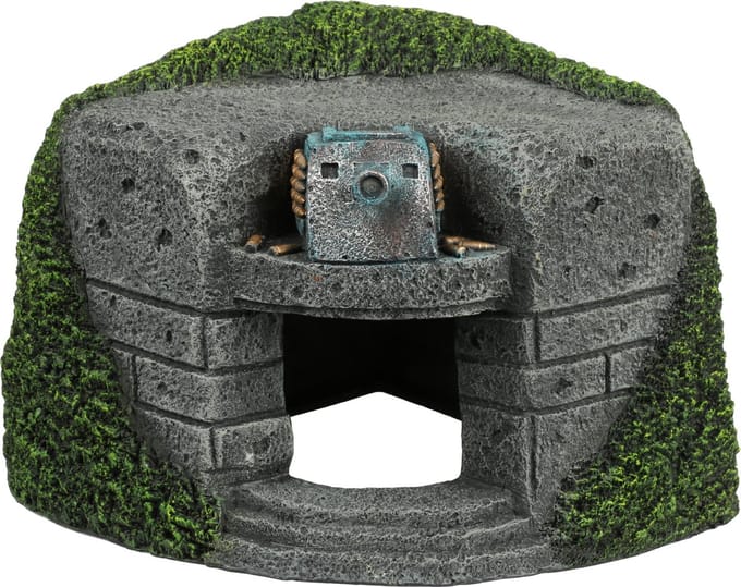 Aqua Della - Aquariumdecoratie - Vissen - Bunker 18,8x18,7x15,5cm - 1st