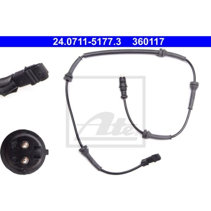 Sensor, wielsnelheid ATE 24.0711-5177.3