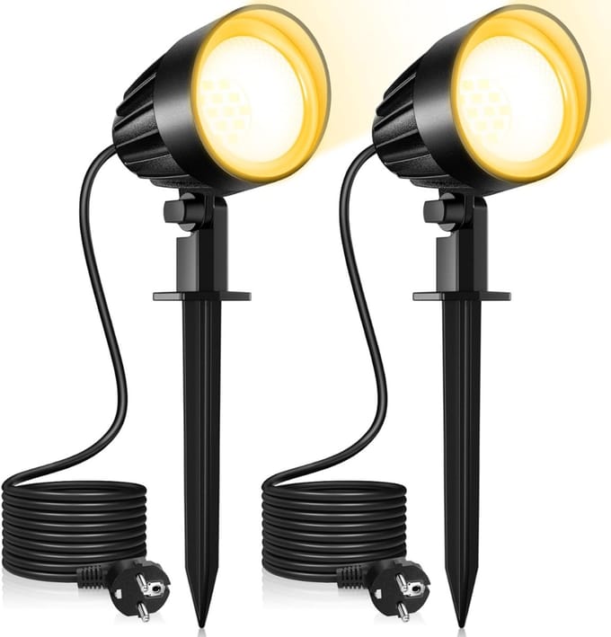 Tuinverlichting Buiten Staand - Moderne Staande Buitenlamp -Zwart