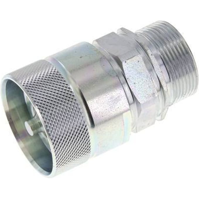 Stalen DN 25 Hydraulische Koppeling Insteeknippel 30 mm S Knelring ISO 8434-1 D M48 x 3