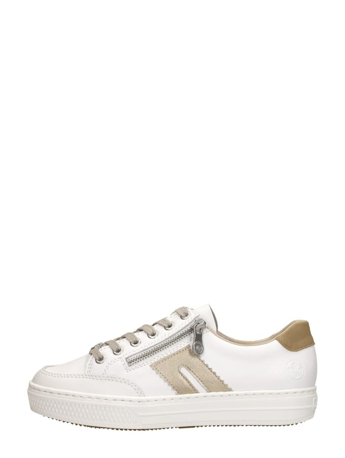 Rieker Sneakers wit Synthetisch - Dames - Maat 40