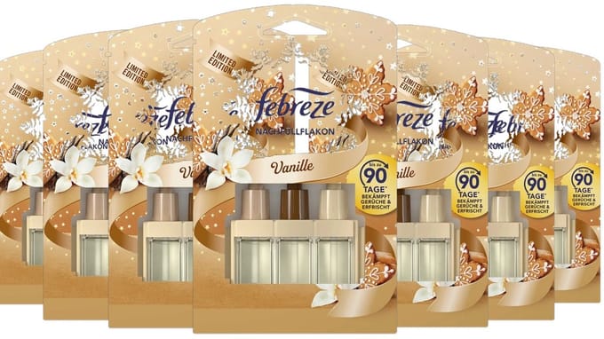 Frebreze / Ambi Pur 3 Volution Navullingen - Vanille - 7 x 20 ml Voordeelverpakking
