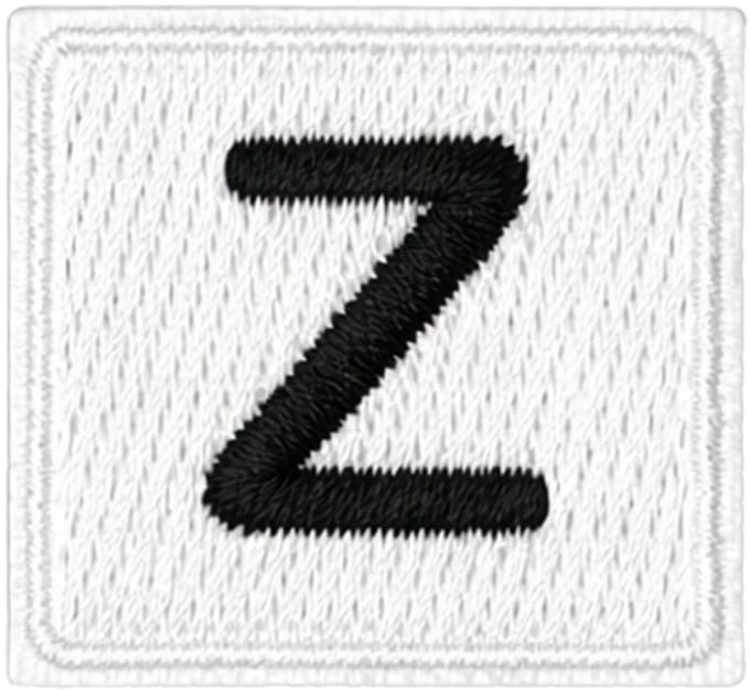Fjesta© Oeteldonk embleem - Scrabble stijl letter Z