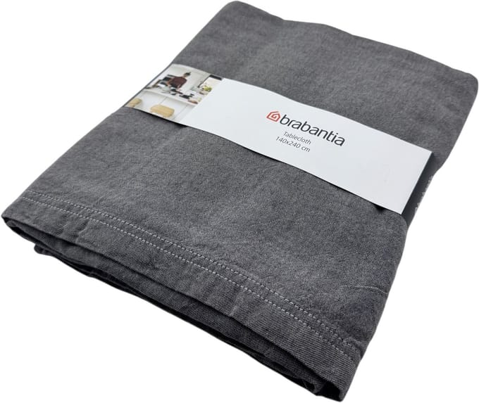Brabantia Tafelkleed -140x240 - 100% Katoen (BCI) - Donker Grijs