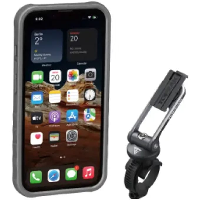 Topeak RideCase geschikt voor iPhone 13 Pro incl. bevestiging