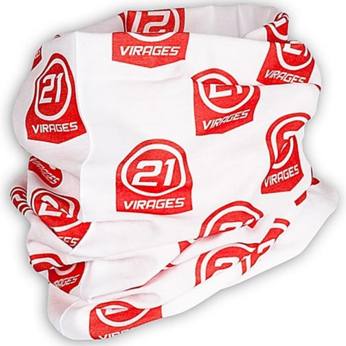 21Virages nekwarmer/Bandana  one size rood