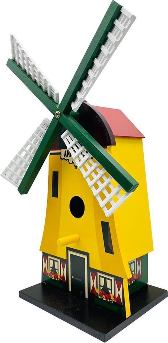 Matix - Vogelhuisje - Poldermolen - met Wieken