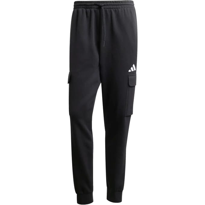 Adidas Essentials Feelcozy Fleece Cargo Joggers Zwart 2XL / Regular Man