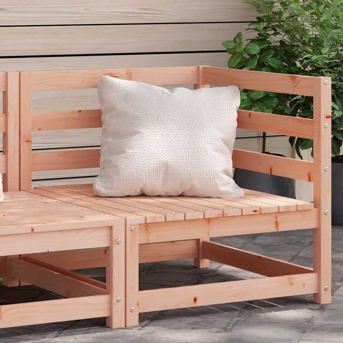 vidaXL - Tuinhoekbank - 70x70x67 - cm - massief - douglashout