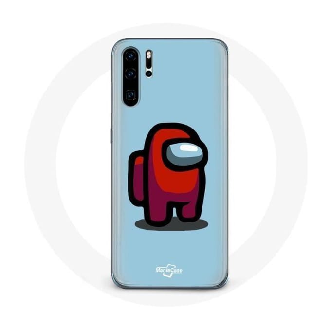 Coque - Huawei - P30 - Souple - Synthétique - Motif Among Us bleu