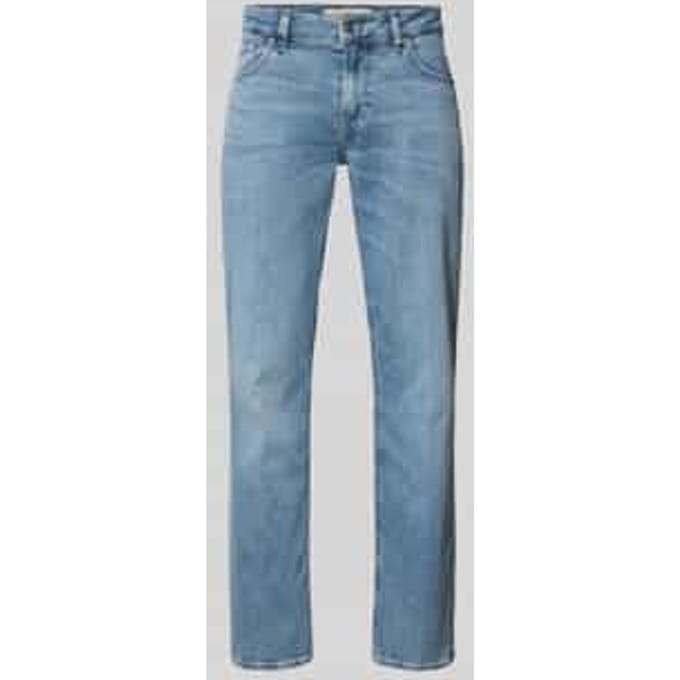 Straight leg jeans in 5-pocket-design model 'ANGELS'