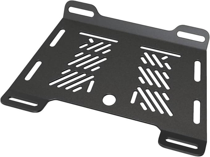 Bagagerek Motor - Achterdrager Fiets - Extra Opbergruimte - Robuuste Constructie - 8KG Laadvermogen - Zwart