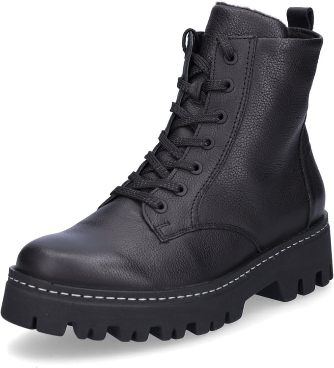 Waldläufer Damen Stiefelette London schwarz 6,5