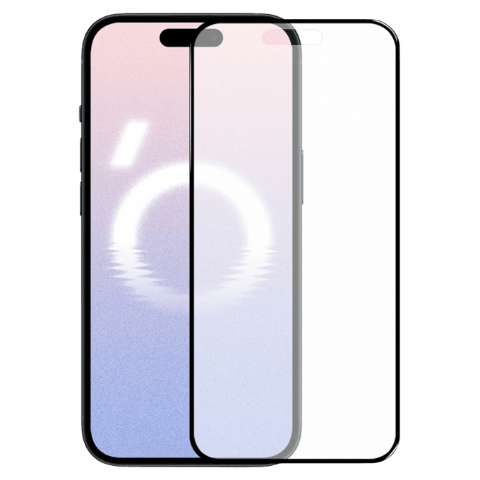 Northjo iPhone 16 Plus A++ Full Screen Anti-Glare Screenprotector Anti-Glare