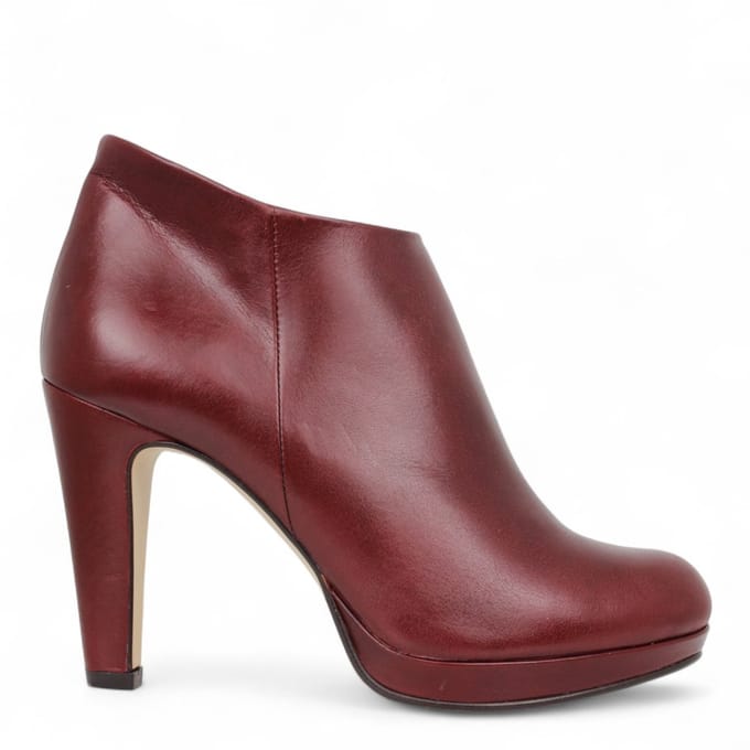 Noë Shoes Nabla Enkellaars Wine