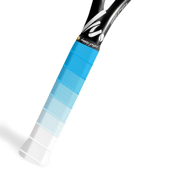 Happy Grips - Backhand Blues - Tennis- en padel overgrip