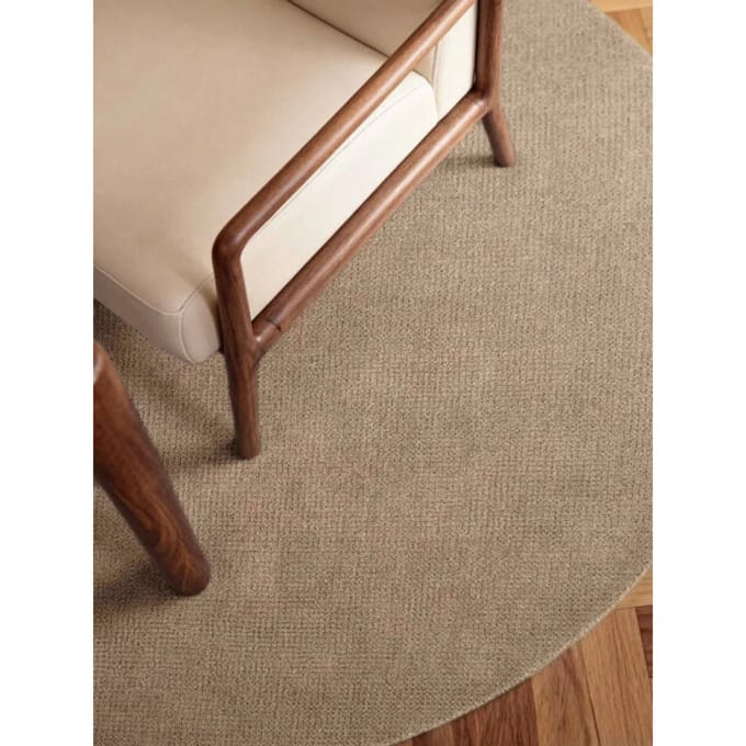 Ted Baker Greenwich rond wollen vloerkleed Croom Beige - Rond 200 Ø - (L)