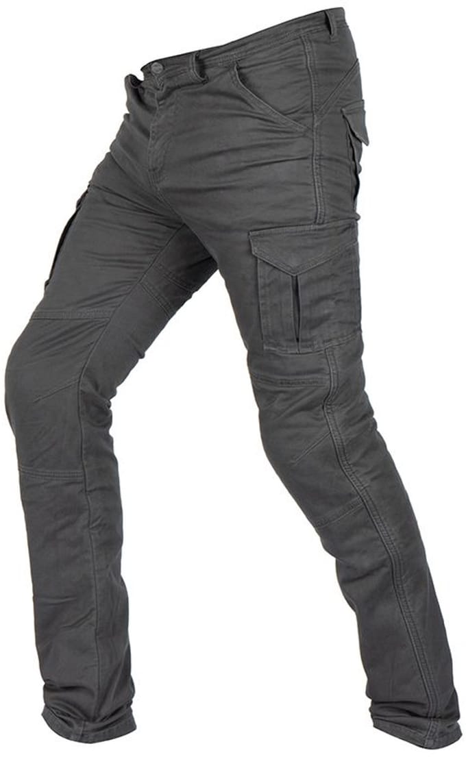 MOTOBLOUZ Motorbroek BATILIUS Mannen Donkergrijs S CE-gekeurd