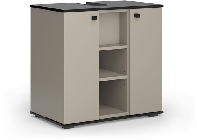 Vicco Joli Wastafelonderkast – 60 x 59 cm met 2 deuren Grijs