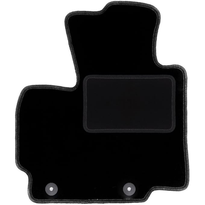 Bestuurdersmat zwart voor: Mitsubishi Space Star II hatchback (2013-)