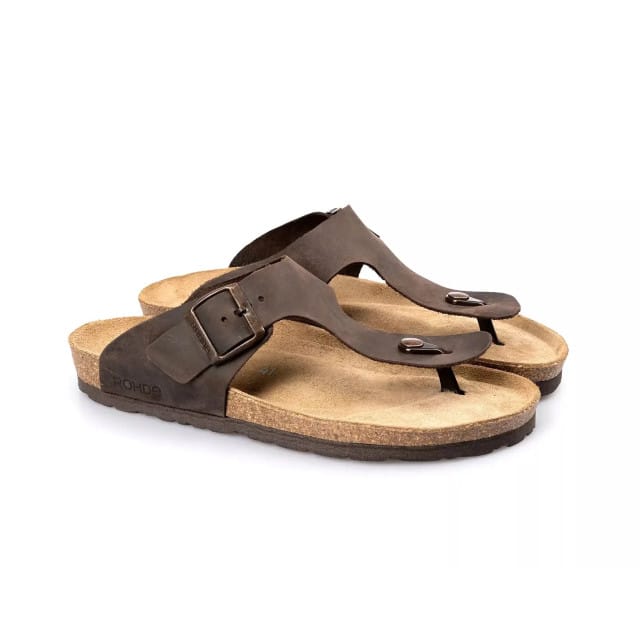 Rohde Slipper 5991 Espresso Verwisselbaar Voetbed