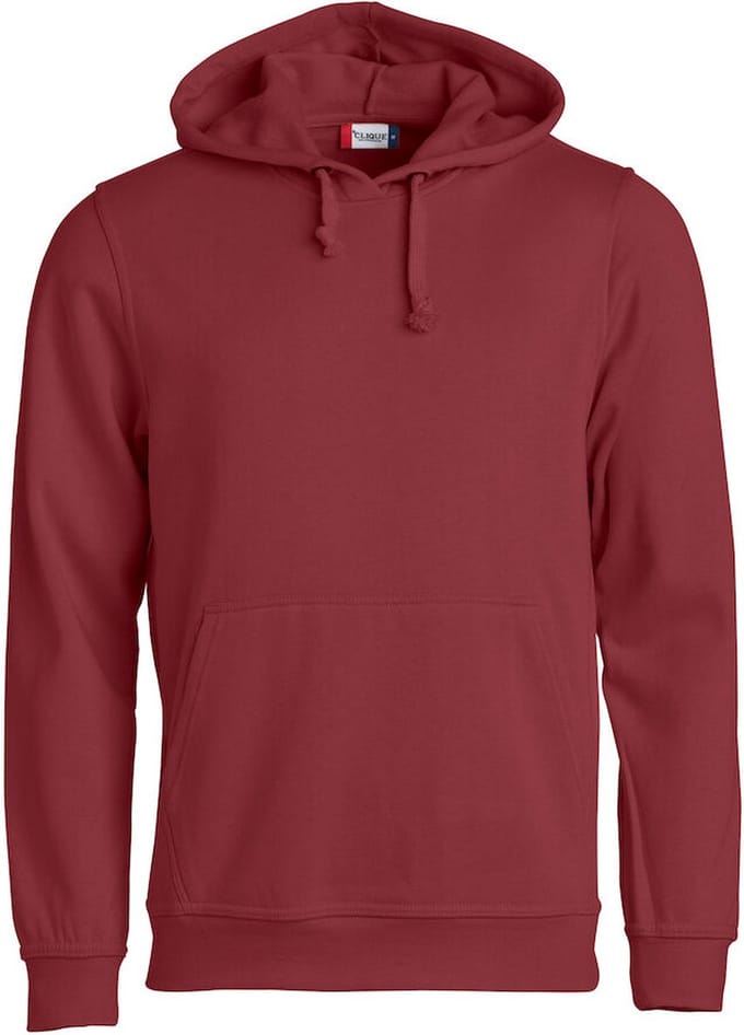 Clique Basic Hoody 021031 - Bordeaux - L