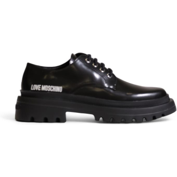 Veterschoenen Oxford Zwart Leren Lak