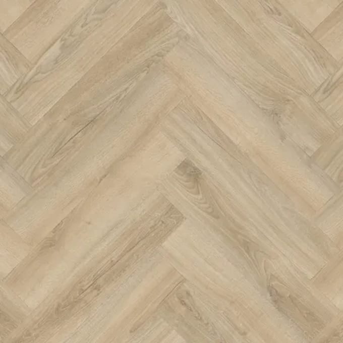 Quick-step Pvc Visgraat Vloer Rigid Click - Heritage Oak Beige - Geïntegreerde Ondervloer - 0,794m2