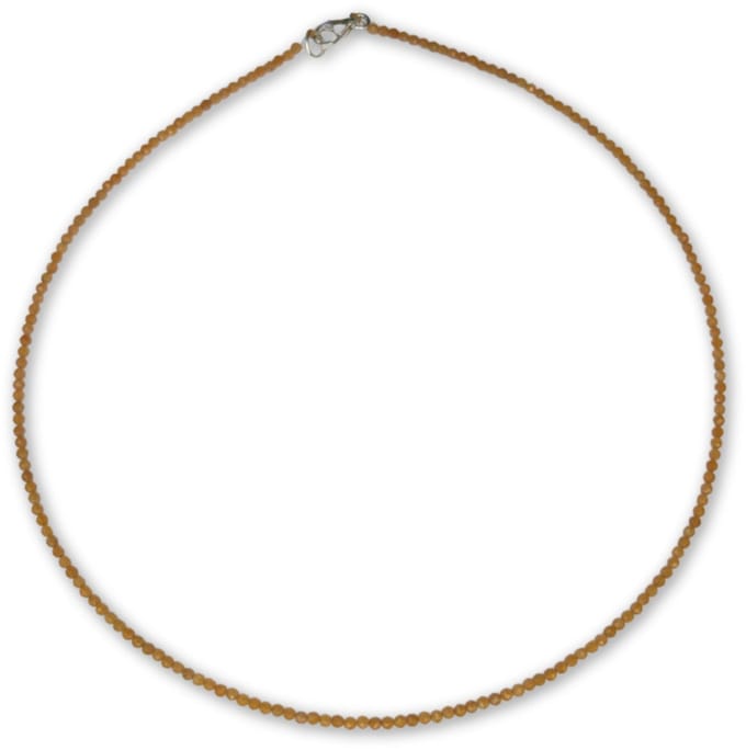 Maansteen oranje summer vibes ketting