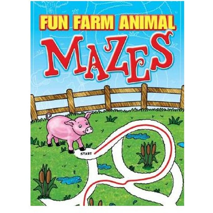 Fun Farm Animal Mazes - Newman-D'Amico, Fran