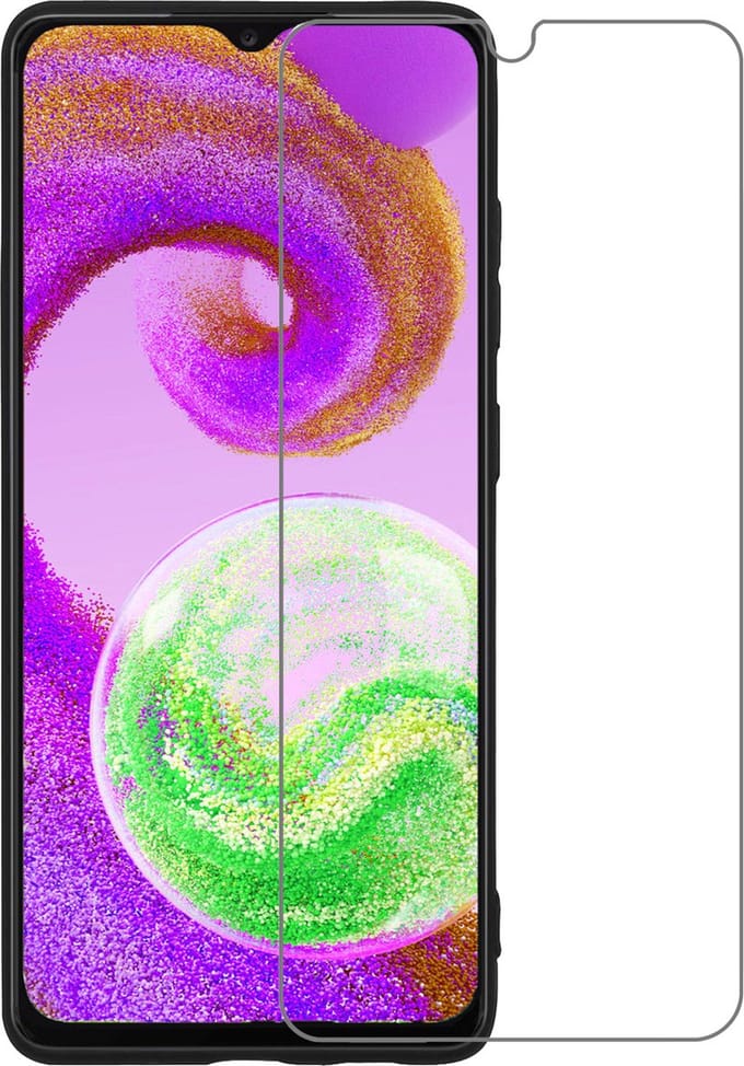 Screenprotector - Geschikt voor Samsung Galaxy A04s - Extra Sterk - Beschermglas - Gehard Glas - Tempered Glass - Screen Protector - Bescherm Cover