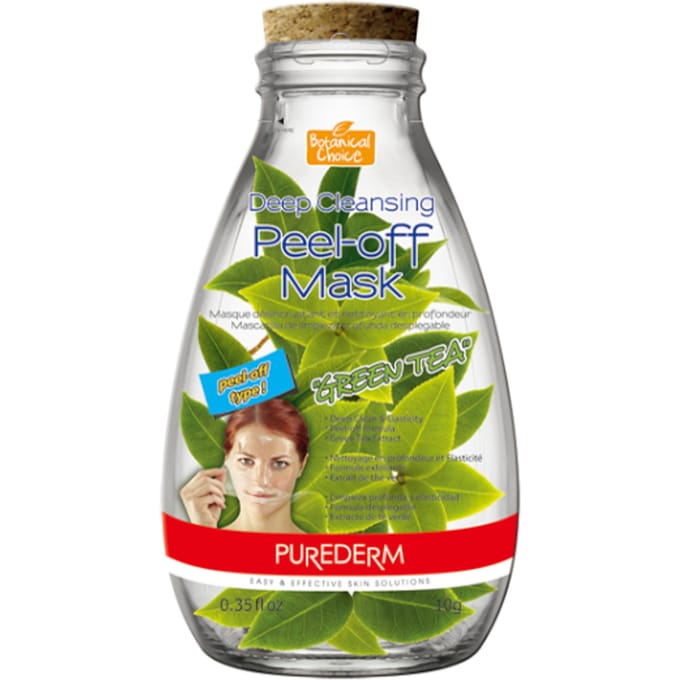 PUREDERM - Deep Cleansing Peel-Off Mask - 10g - Green Tea