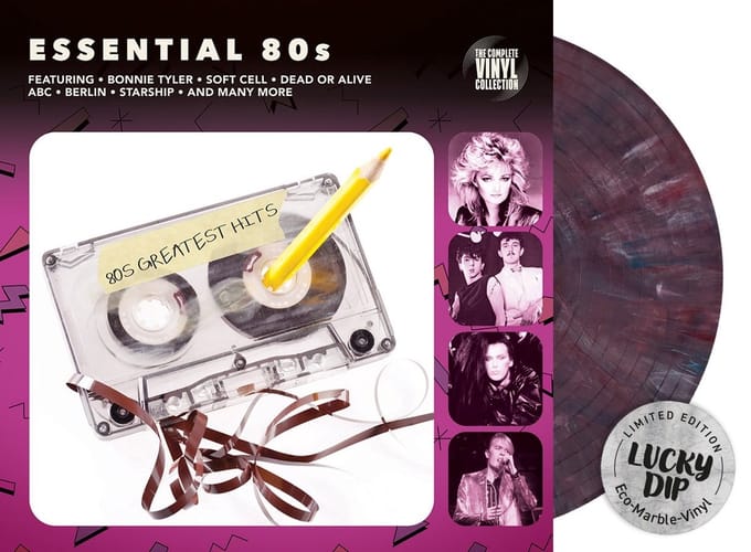 Various Artists - Essential 80's (LP) (Coloured Vinyl)