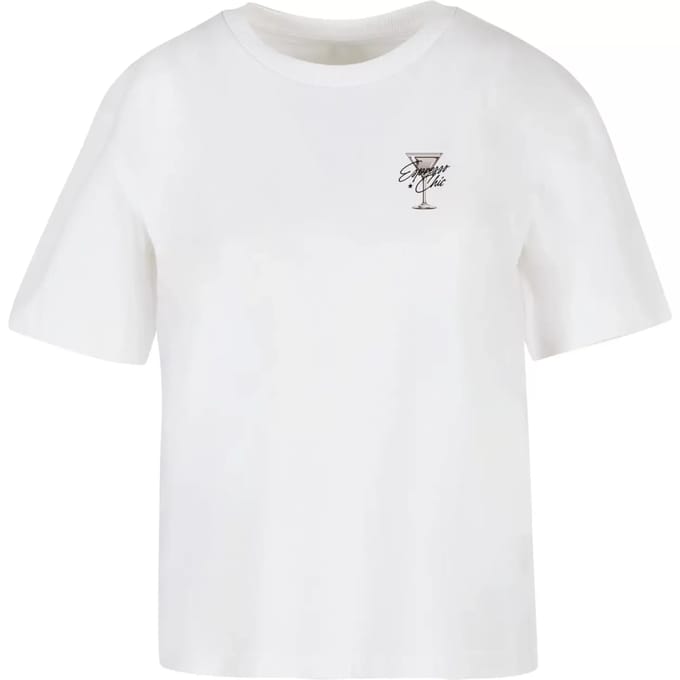 Dames-T-shirt Miss Tee Espresso Chic