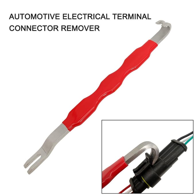 Automobiel Elektrische Terminal Connector Scheider Verwijdergereedschap Verwijderaar rood