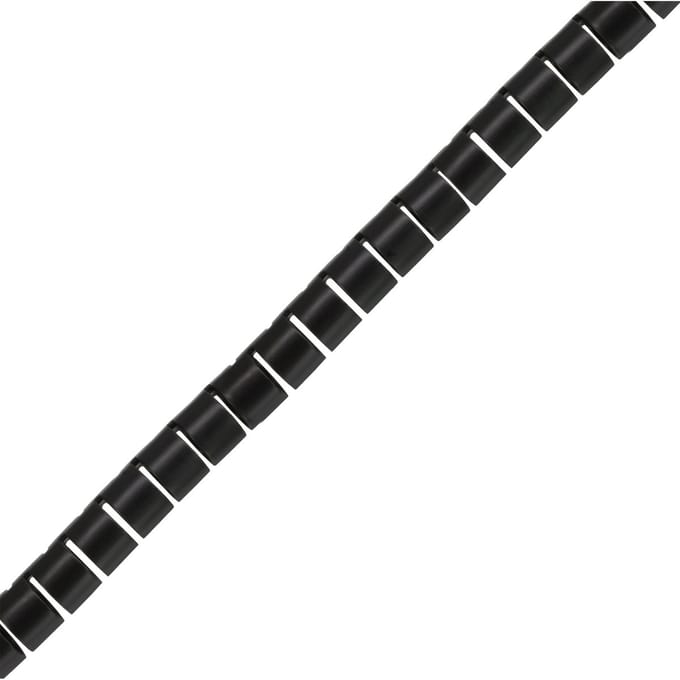 InLine® spiraalband, 10m, zwart, 10mm