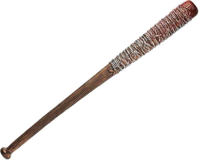 Rubies Horror/Halloween knuppel met prikkeldraad - 75 cm - kunststof