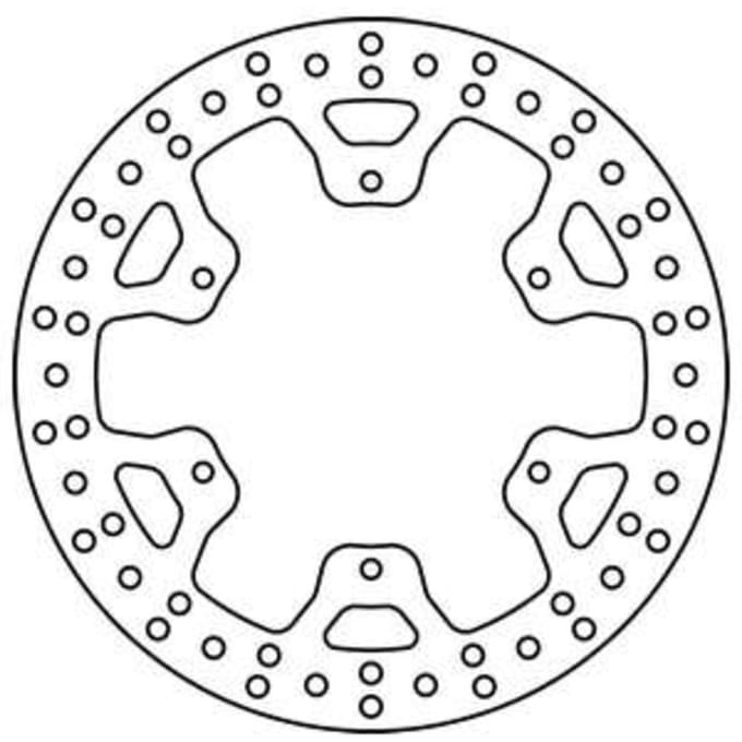 Remschijf TRW MST316, 1 Stuk