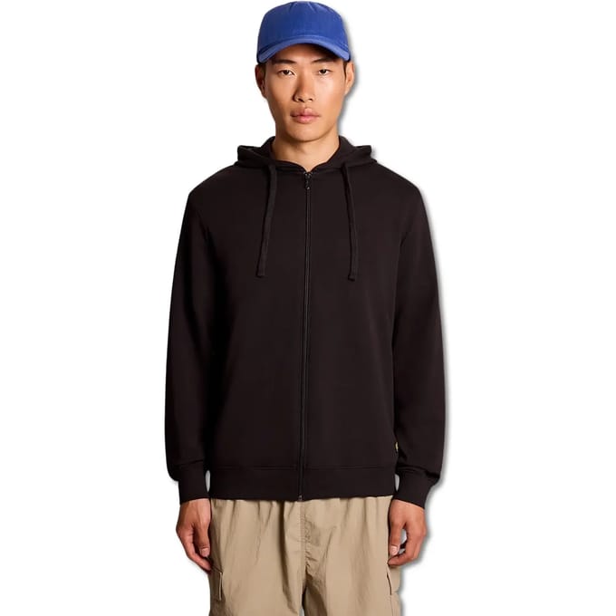Hooded sweatshirt met rits Lyle & Scott