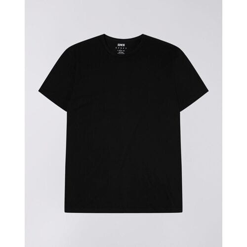 T-shirt Edwin I024965.DOUBLE PACK SS TEE-89.EN BLACK