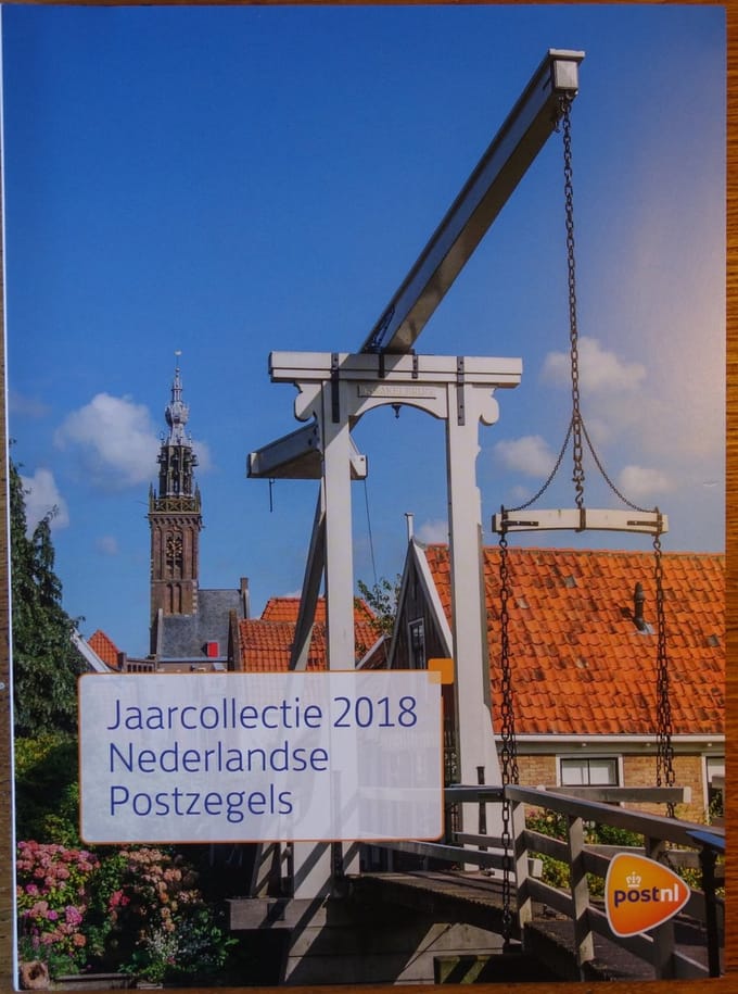 Jaarcollectie 2018 Nederlandse bijzondere postzegels